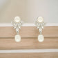 J Pearls Mystic Combo Of 2Pair Earrings - Swadesiicart