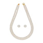 J Pearls Eeshani 2 Lines Pearl Necklaces - Real Pearl Jewelry | Swadesiicart