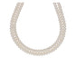 J Pearls Eeshani 2 Lines Pearl Necklaces - Real Pearl Jewelry | Swadesiicart