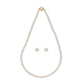 J Pearls Pratyusha 1 Line Pearl Necklaces - Real Pearl Jewelry | Swadesiicart
