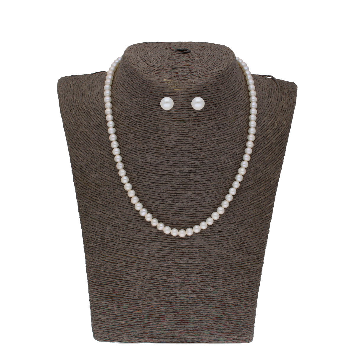 J Pearls Pratyusha 1 Line Pearl Necklaces - Real Pearl Jewelry | Swadesiicart