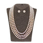 J Pearls Tulsi 4 Lines Pearl Necklaces - Real Pearl Jewelry | Swadesiicart