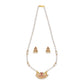 J Pearls Heena 1 Line Round Pearl Necklaces - Real Pearl Jewelry | Swadesiicart
