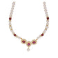J Pearls Januja 1 Line Round Pearl Necklaces - Real Pearl Jewelry | Swadesiicart