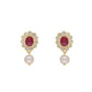 J Pearls Januja 1 Line Round Pearl Necklaces - Real Pearl Jewelry | Swadesiicart