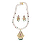 J Pearls Kashika 2 Lines Round Pearl Necklaces - Real Pearl Jewelry | Swadesiicart