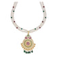 J Pearls Kashika 2 Lines Round Pearl Necklaces - Real Pearl Jewelry | Swadesiicart