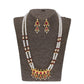J Pearls Lajita 2 Lines Oval Pearl Necklaces - Real Pearl Jewelry | Swadesiicart
