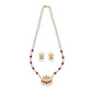 J Pearls Widisha 1 Line Round Pearl Necklaces - Real Pearl Jewelry | Swadesiicart