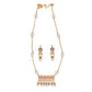 J Pearls Raksha 1 Line Round Pearl Necklaces - Real Pearl Jewelry | Swadesiicart