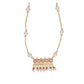 J Pearls Raksha 1 Line Round Pearl Necklaces - Real Pearl Jewelry | Swadesiicart