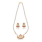 J Pearls Tulsi 1 Line Round Pearl Necklaces - Real Pearl Jewelry | Swadesiicart