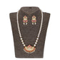 J Pearls Tulsi 1 Line Round Pearl Necklaces - Real Pearl Jewelry | Swadesiicart