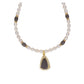 J Pearls Riya 1 Line Oval Pearl Set - Real Pearl Jewelry - Swadesiicart