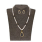 J Pearls Riya 1 Line Oval Pearl Set - Real Pearl Jewelry - J Pearls