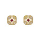 J Pearls Kyra 3 Lines Round Choker Set - Real Pearl Jewelry | Swadesiicart