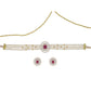 J Pearls Kashvi Pearl Choker - Real Pearl Jewelry | Swadesiicart