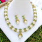J Pearls Radiance Pearl Necklace Set - Swadesiicart