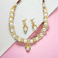 J Pearls Shine Pearl Necklace Set - Swadesiicart