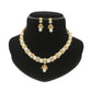 J Pearls Shine Pearl Necklace Set - Swadesiicart