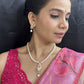 J Pearls Dazzle Pearl Necklace Set - Swadesiicart