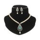 J Pearls Blossom Pearl Necklace Set - Swadesiicart