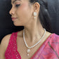 J Pearls Shimmering Pearl Necklace Set - Swadesiicart