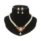 J Pearls Twinkle Pearl Necklace Set - Swadesiicart