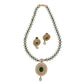 J Pearls Moonlite Pearl Necklace Set - Swadesiicart