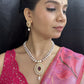 J Pearls Splendor Pearl Necklace Set - Swadesiicart