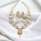J Pearls Twilight Pearl Necklace Set - Swadesiicart