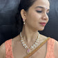 J Pearls Twilight Pearl Necklace Set - Swadesiicart