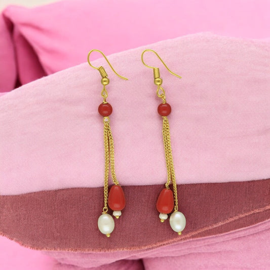 J Pearls The Zorai Pearl Earrings - Swadesiicart