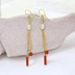 J Pearls Divin Pearl Earrings - Swadesiicart