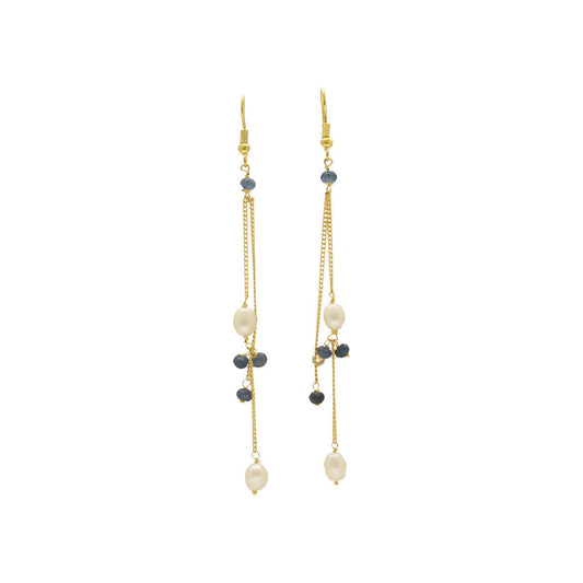 J Pearls Elinor Pearl Earrings - Swadesiicart