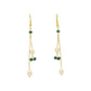 J Pearls Percy Pearl Earrings - Swadesiicart
