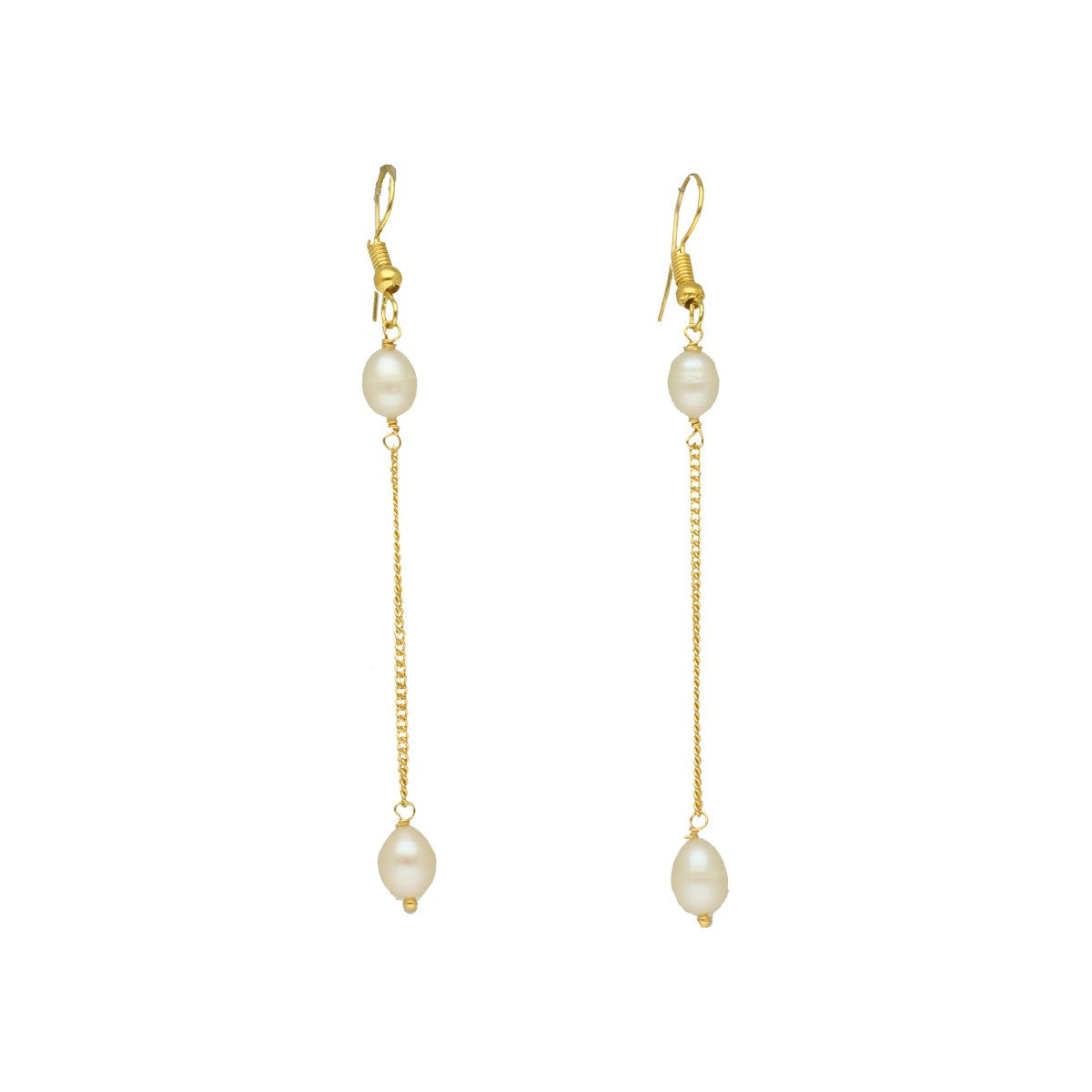 J Pearls The Lorie Pearl Earrings - Swadesiicart