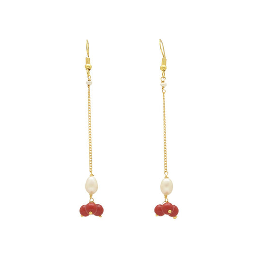 J Pearls Klara Pearl Earrings - Swadesiicart