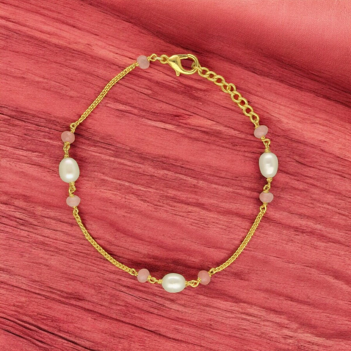J Pearls The Dreamer Pearl Bracelet - Swadesiicart