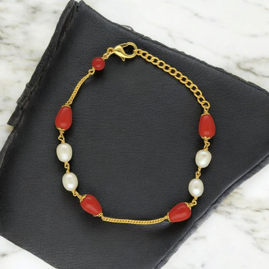 J Pearls The Reila Pearl Bracelet - Swadesiicart
