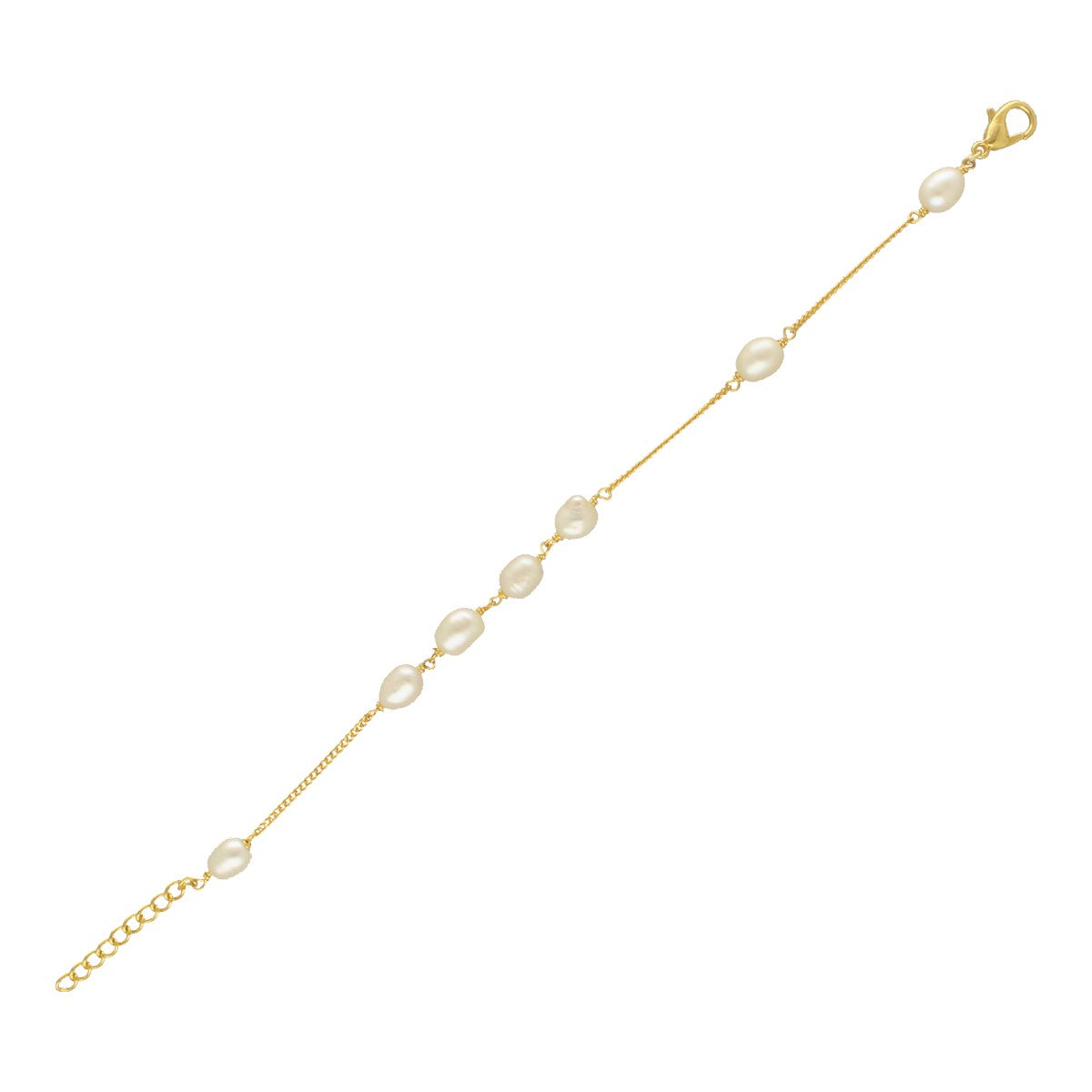 J Pearls The Trinklet Pearl Bracelet - Swadesiicart