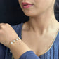 J Pearls The Trinklet Pearl Bracelet - Swadesiicart