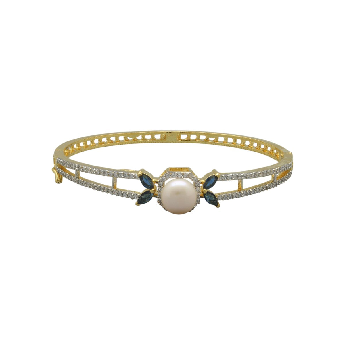 J Pearls Royal Whisper Pearl Bracelet - Swadesiicart