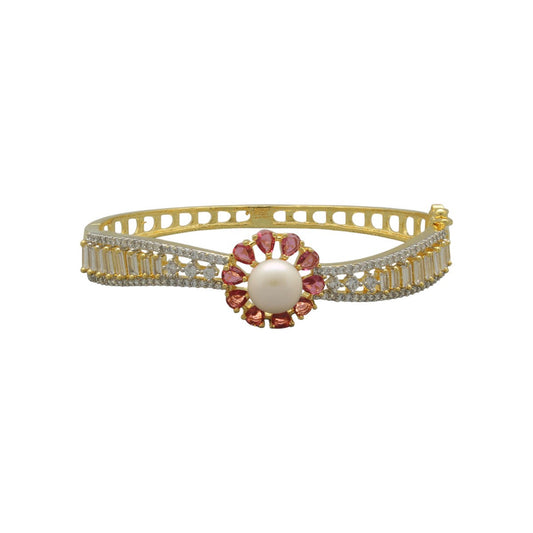 J Pearls Princess Charm Pearl Bracelet - Swadesiicart