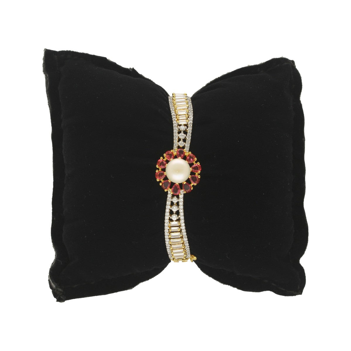 J Pearls Princess Charm Pearl Bracelet - Swadesiicart
