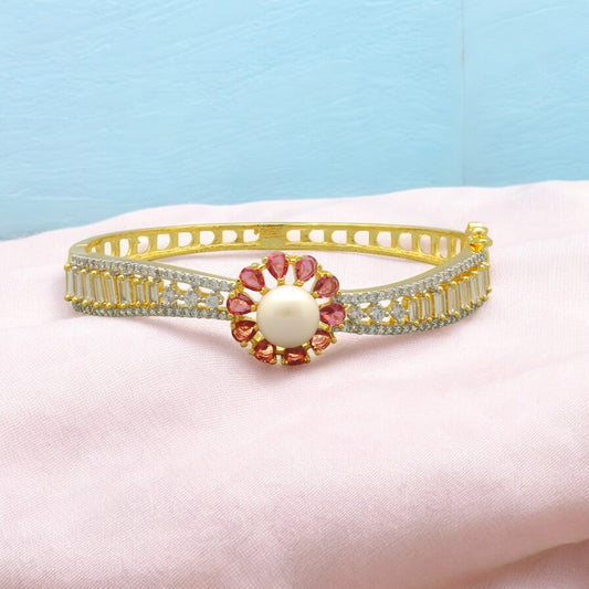 J Pearls Princess Charm Pearl Bracelet - Swadesiicart