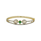 J Pearls Imperial Radiance Pearl Bracelet - Swadesiicart
