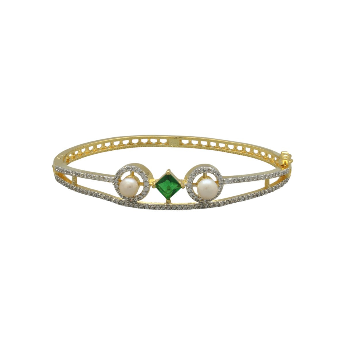 J Pearls Imperial Radiance Pearl Bracelet - Swadesiicart