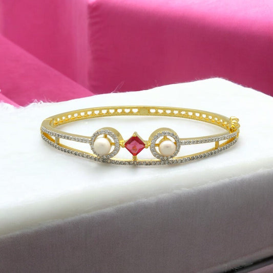 J Pearls Royal Celeste Pearl Bracelet - Swadesiicart