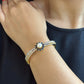 J Pearls Baroness Sparkle Pearl Bracelet - Swadesiicart